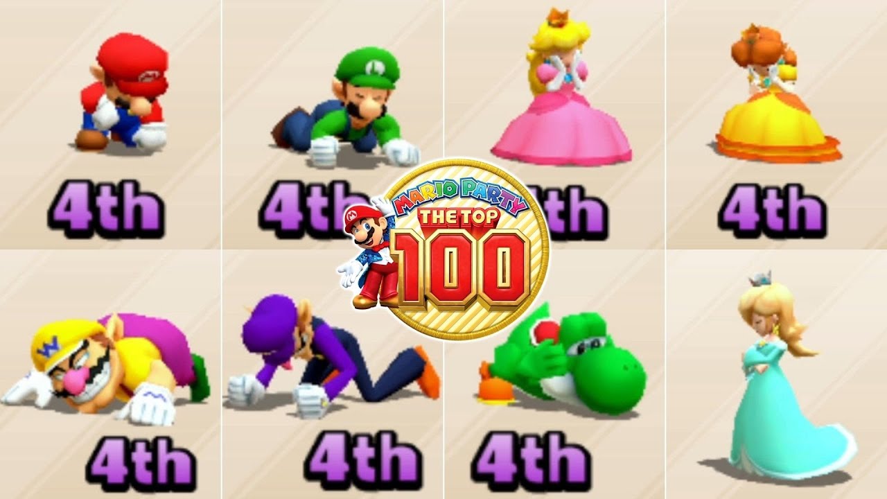 Mario Party: 100 лучших // Все персонажи [4-е место]
