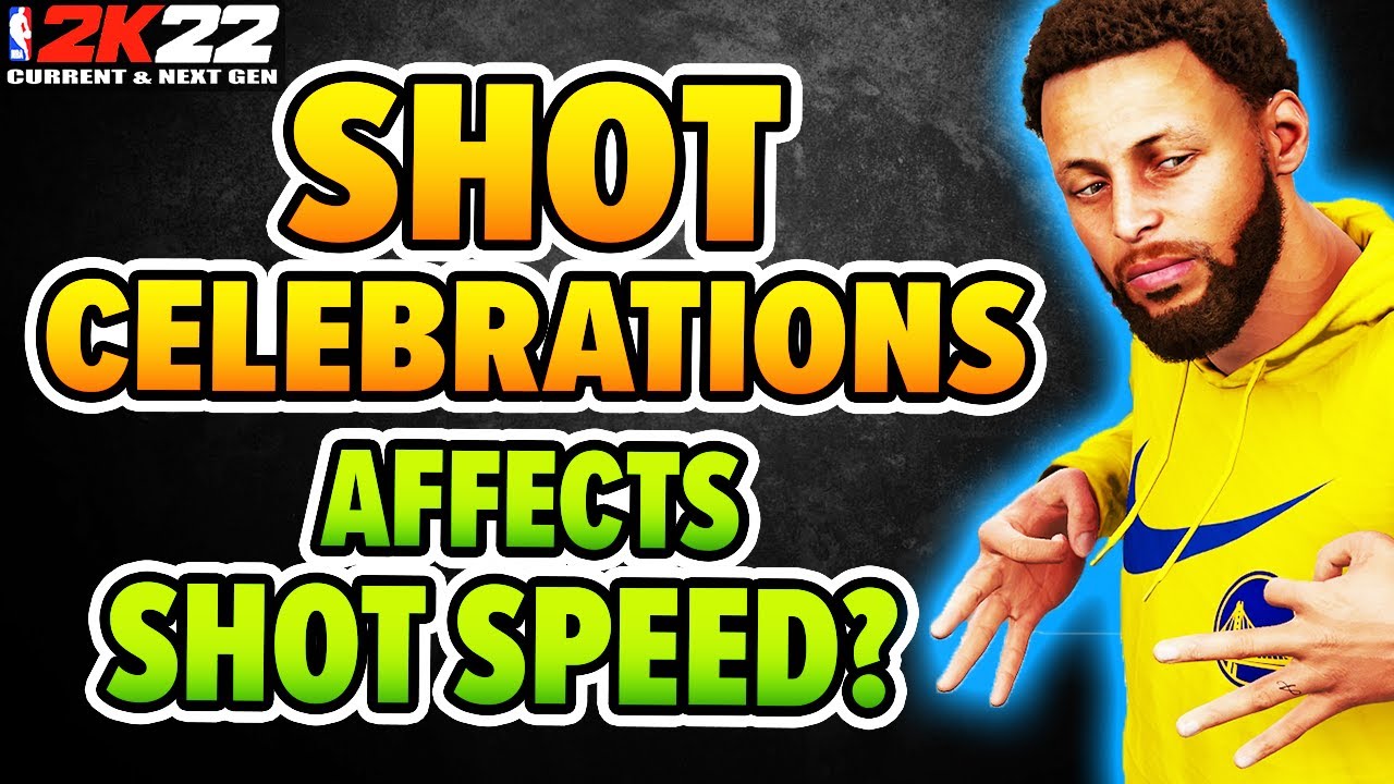 SHOT CELEBRATION / LANDINGS affects SHOT SPEED? Full test on NBA 2K22 Next Gen