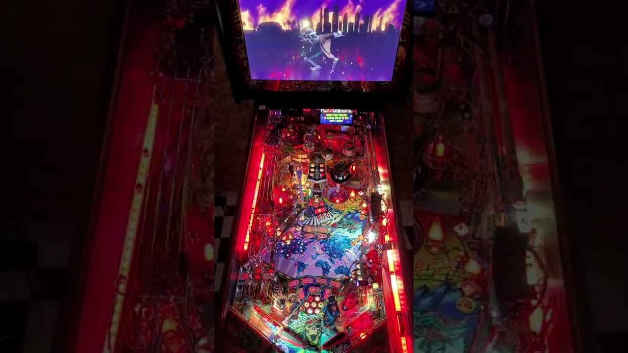 Guns n' Roses Pinball Jersey Jack Gameplay