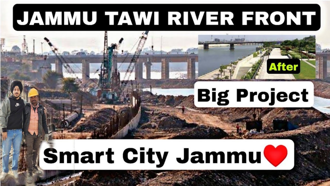 Jammu Tawi River Front project | Jammu Smart city ♥️