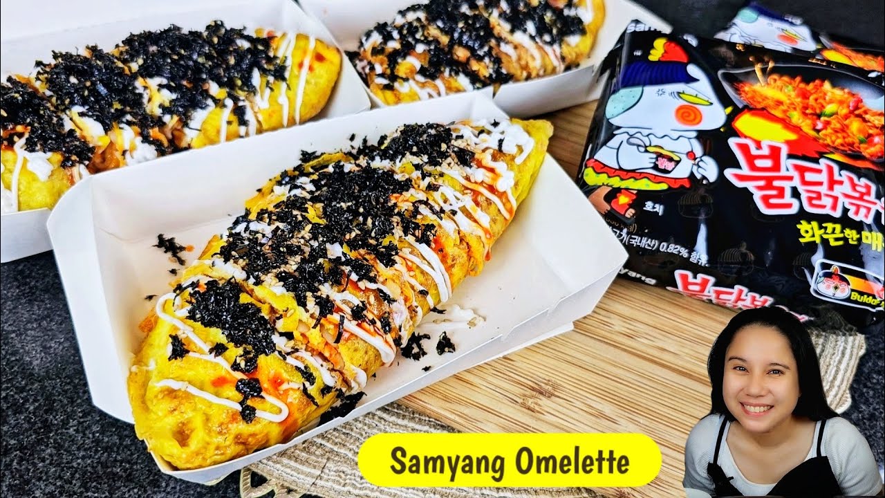 Pinoy Tries Viral Samyang Buldak Omelette &mdash; Legit Ba o Hype Lang?