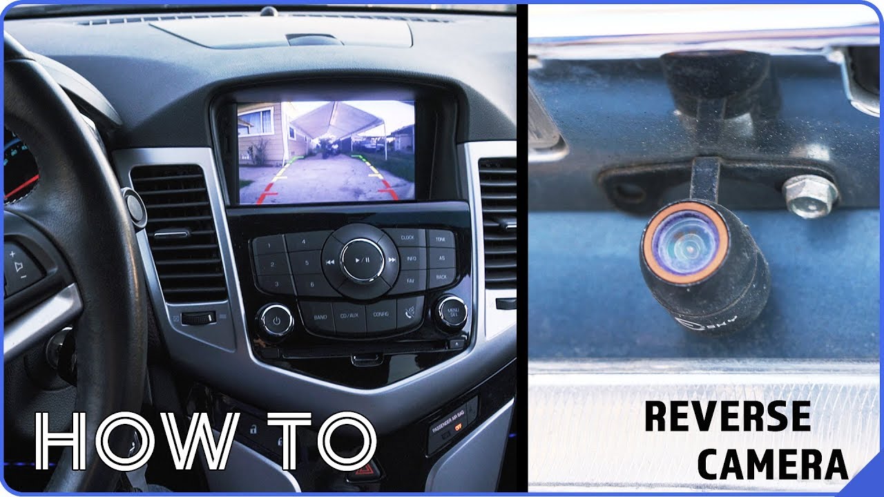 How to Install a REVERSE CAMERA | 2012 Chevy Cruze LT