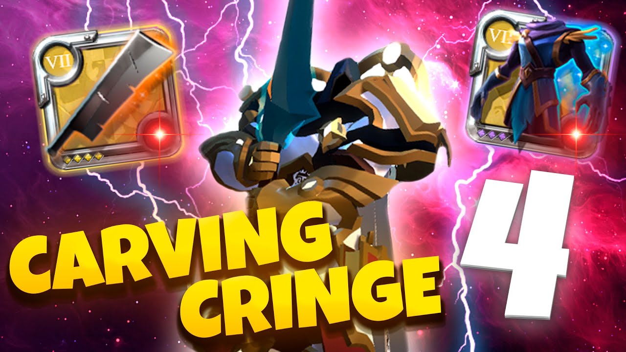 7.4 Carving Cringe! Insane Gear Progression in Albion Online