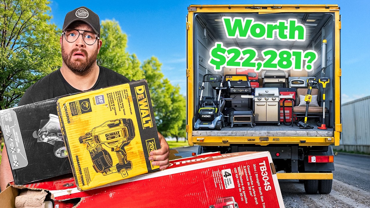 I Bought A Truckload of Grilling & Outdoor Returns for $8,513