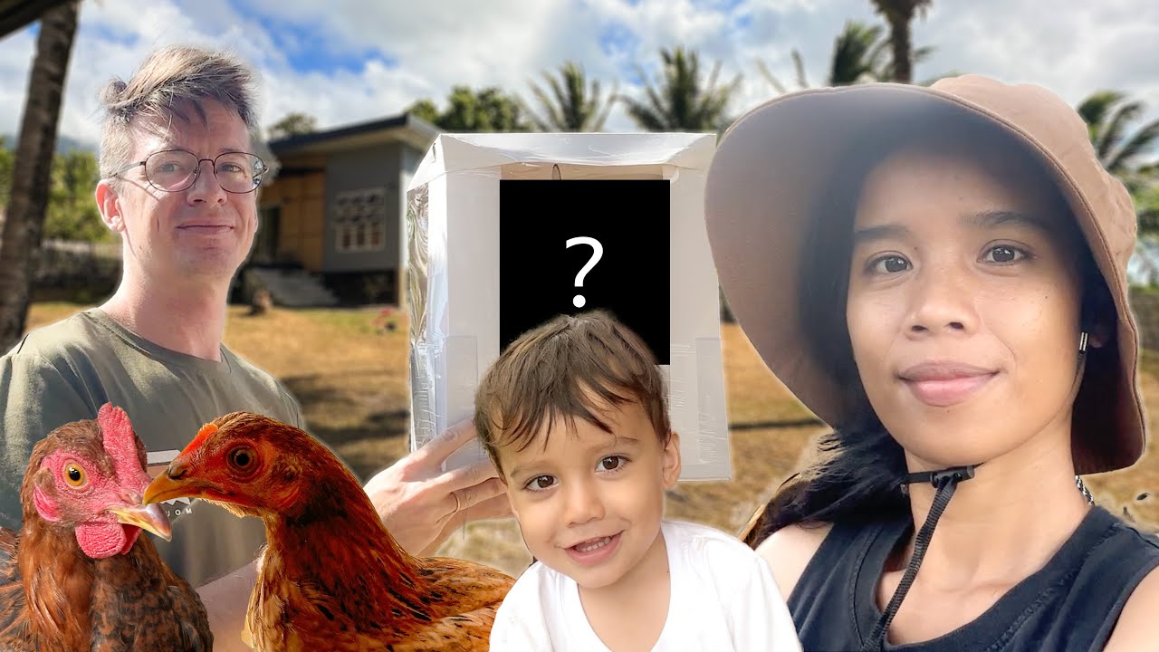 Dmitrii’s Birthday. May Surprise!  May mga Manok na Kami at Nagtanim ako ng mga Okra.