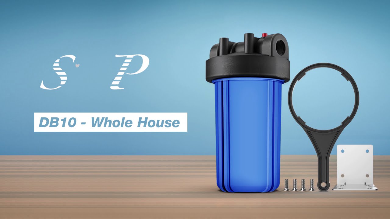 How to Install SimPure DB10 Whole House Water Filter Housing | 10