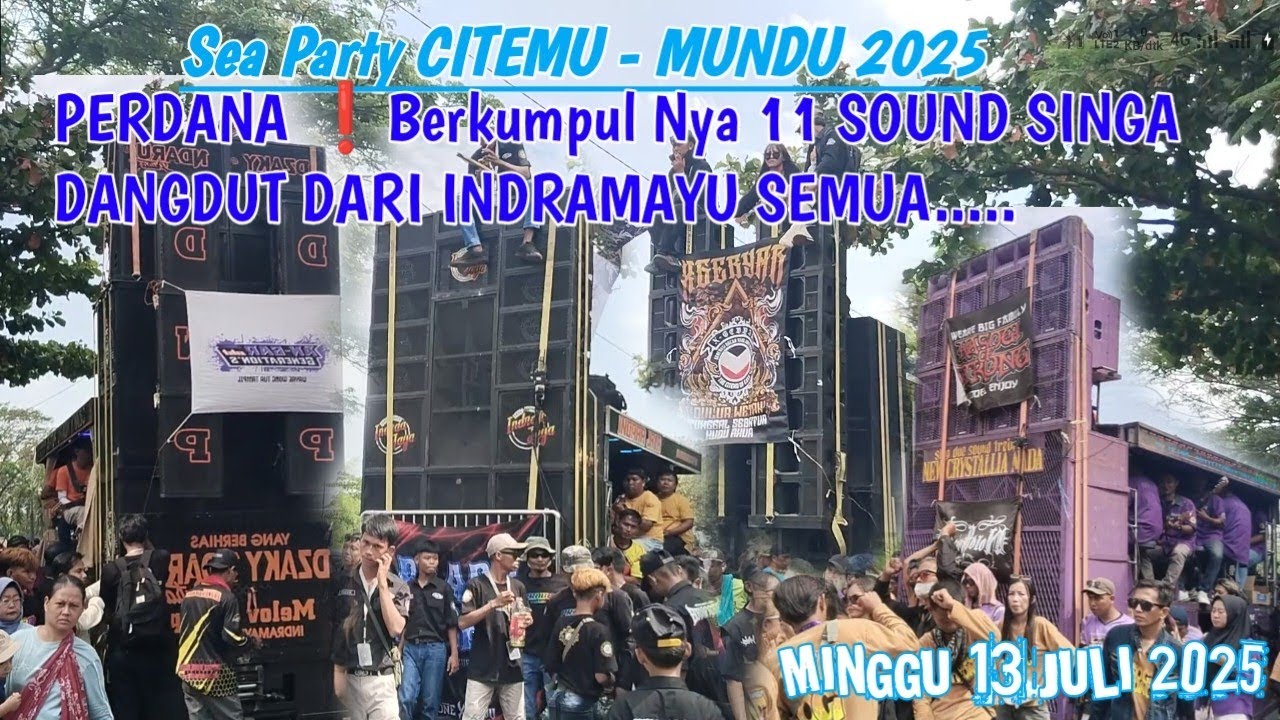 Arak-arakan Pesta Laut CITEMU - MUNDU || MINGGU 13 JULI 2025
