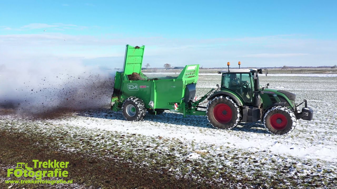 Euromilk Buffalo RX1200 HD meststrooier