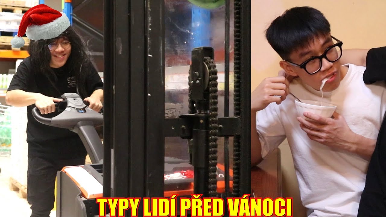 TYPY LIDÍ PŘED VÁNOCI!