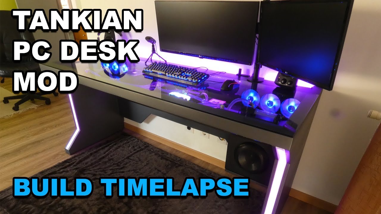ULTIMATE DESK PC BUILD - TIMELAPSE VIDEO