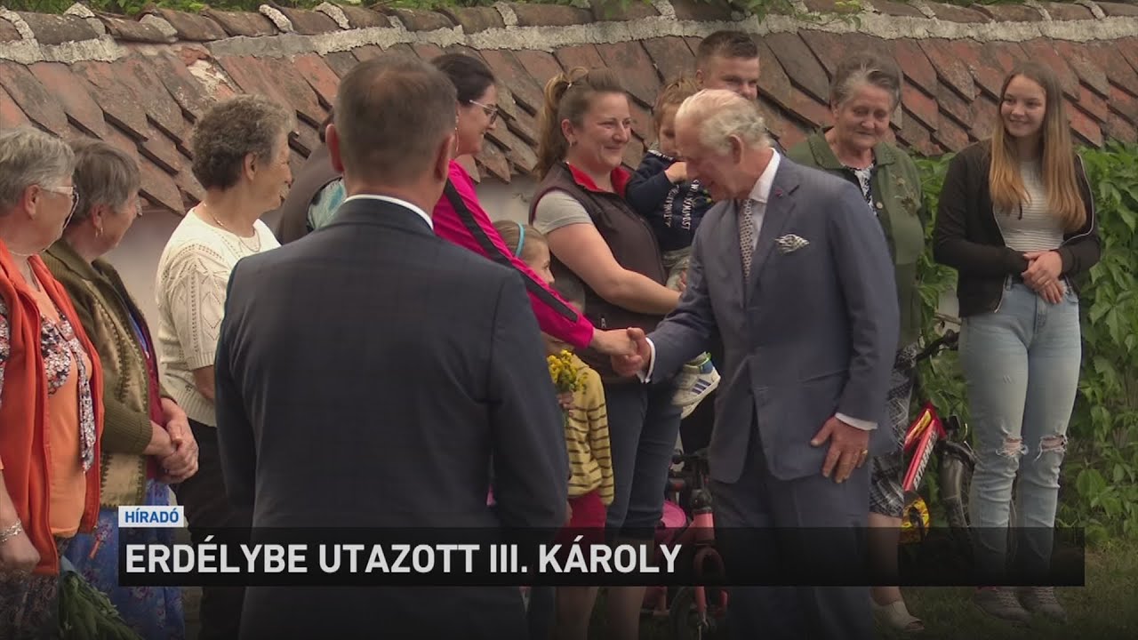 Erdélybe utazott III. Károly