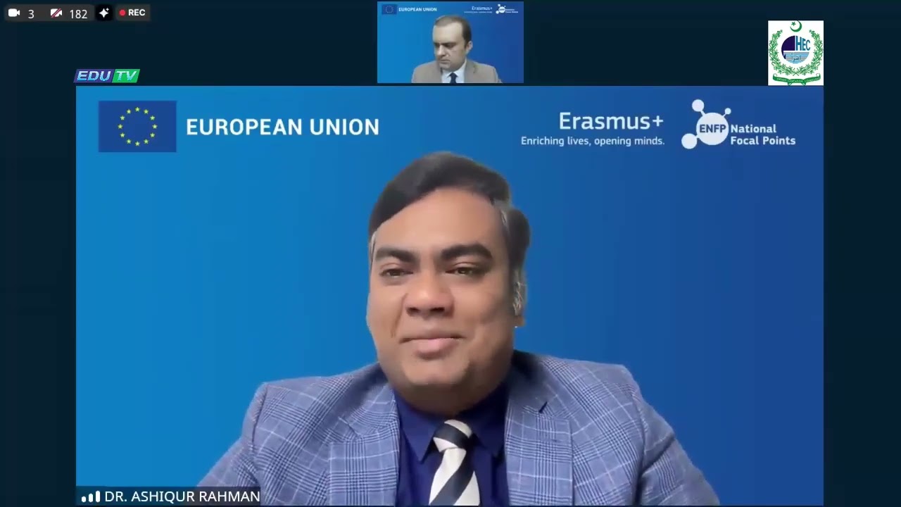 Erasmus+ EMJM & EMDM - Dr. Ashiqur Rahman