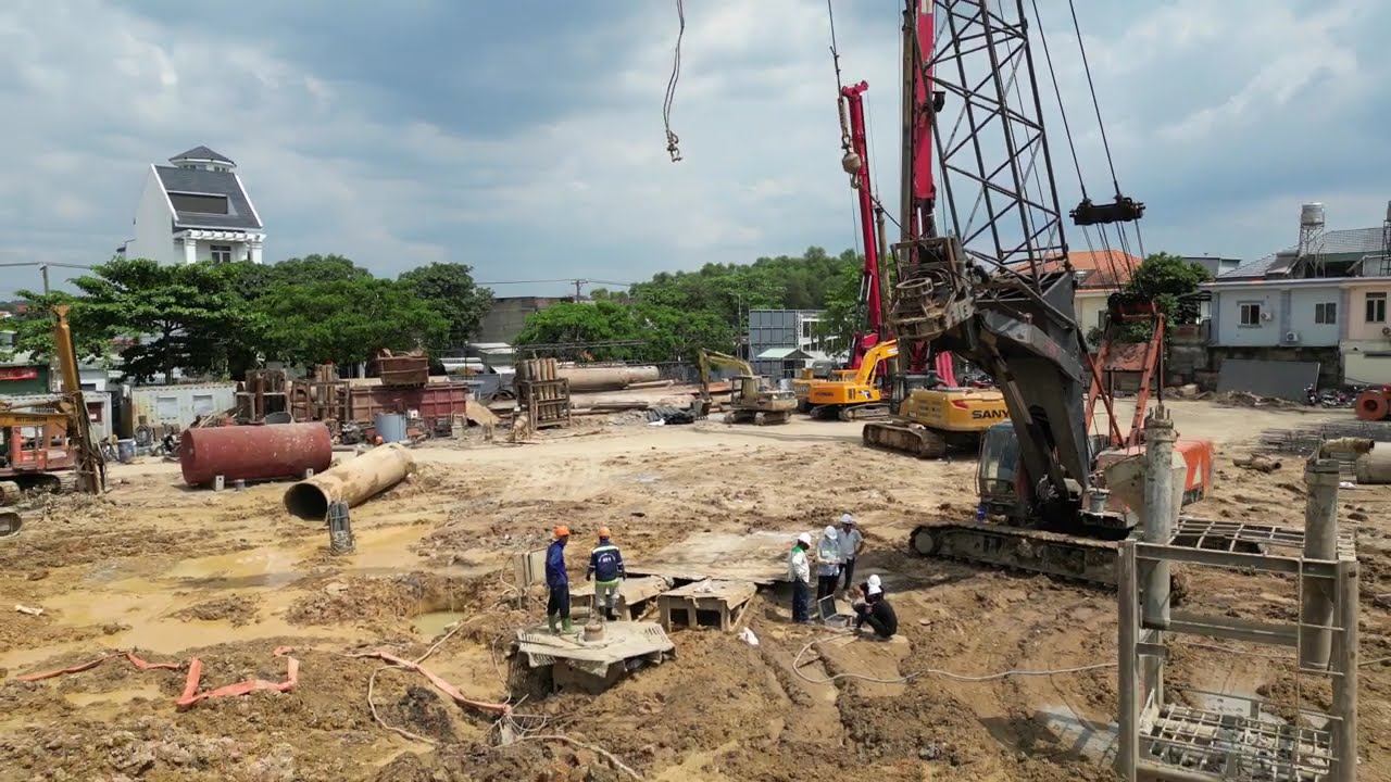 TIẾN ĐỘ NHÀ Ở XÃ HỘI LONG BÌNH TÂN - ECO RESIDENCE (11/03/2025) - CẬN CẢNH