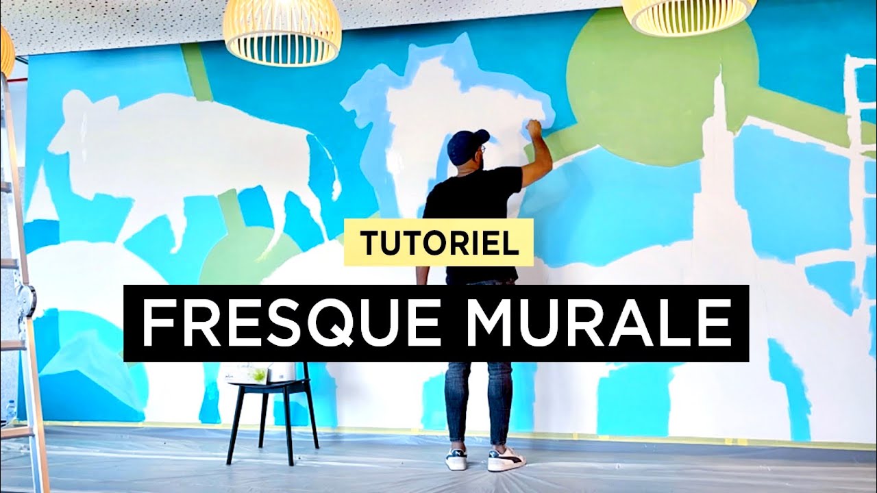 [TUTO] Comment réaliser une fresque murale ? Peinture décorative de A à Z