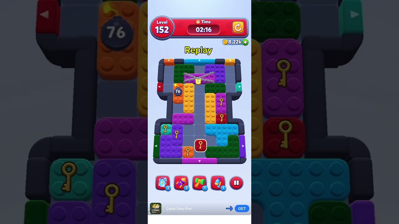Color Block Jam Level 152-153