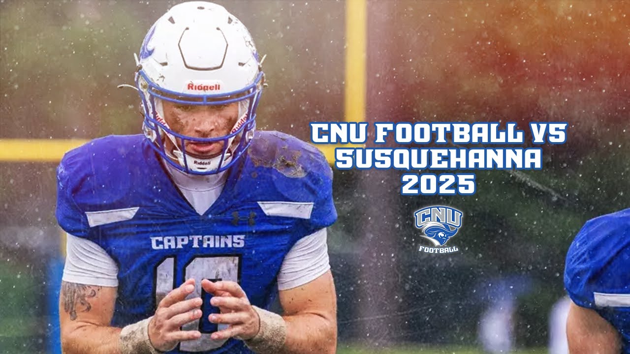 ROCK SALT | CNU Football vs #13 Susquehanna Highlights 2025