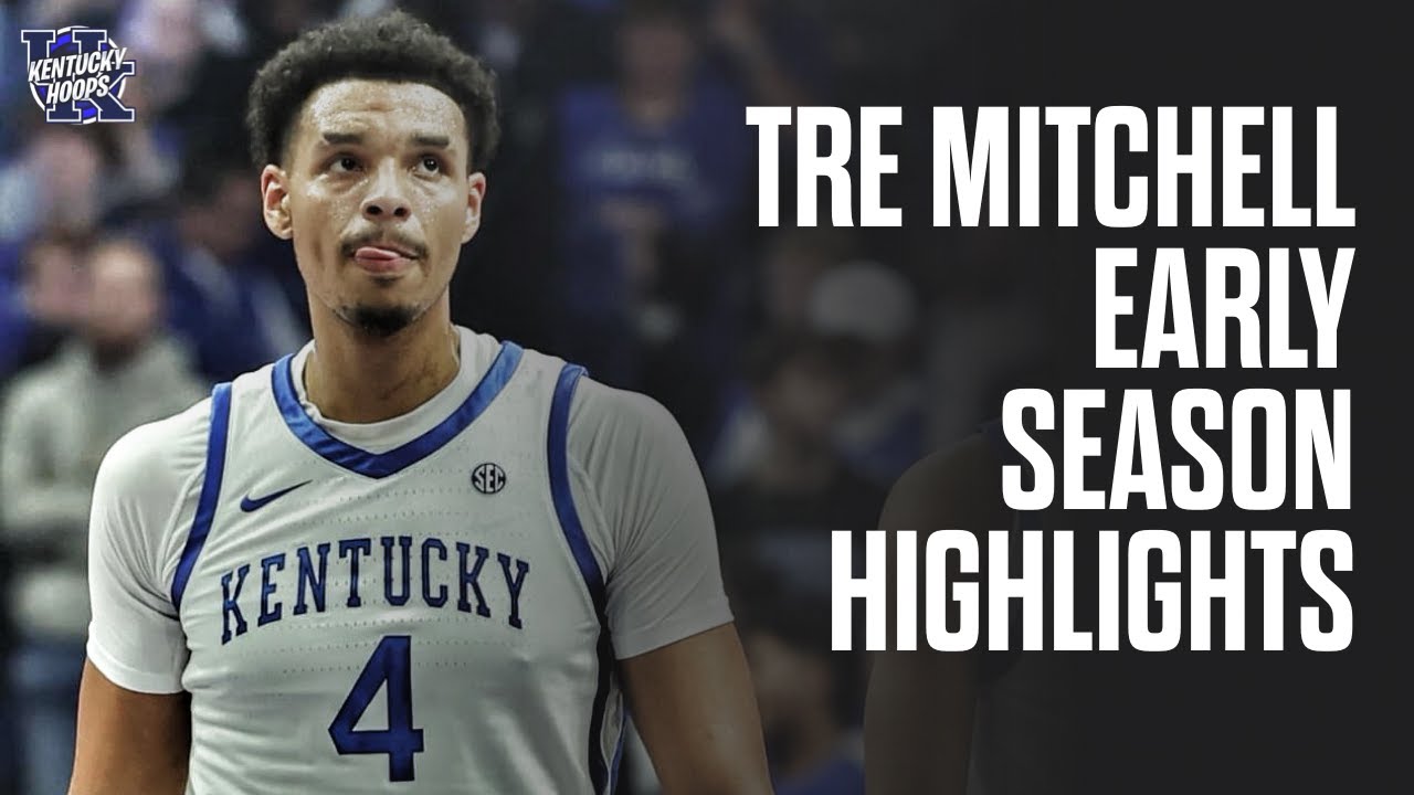 Tre Mitchell 2023-2024 Early Season Highlights! 12.7 PPG 6.2 RPG | Kentucky Hoops