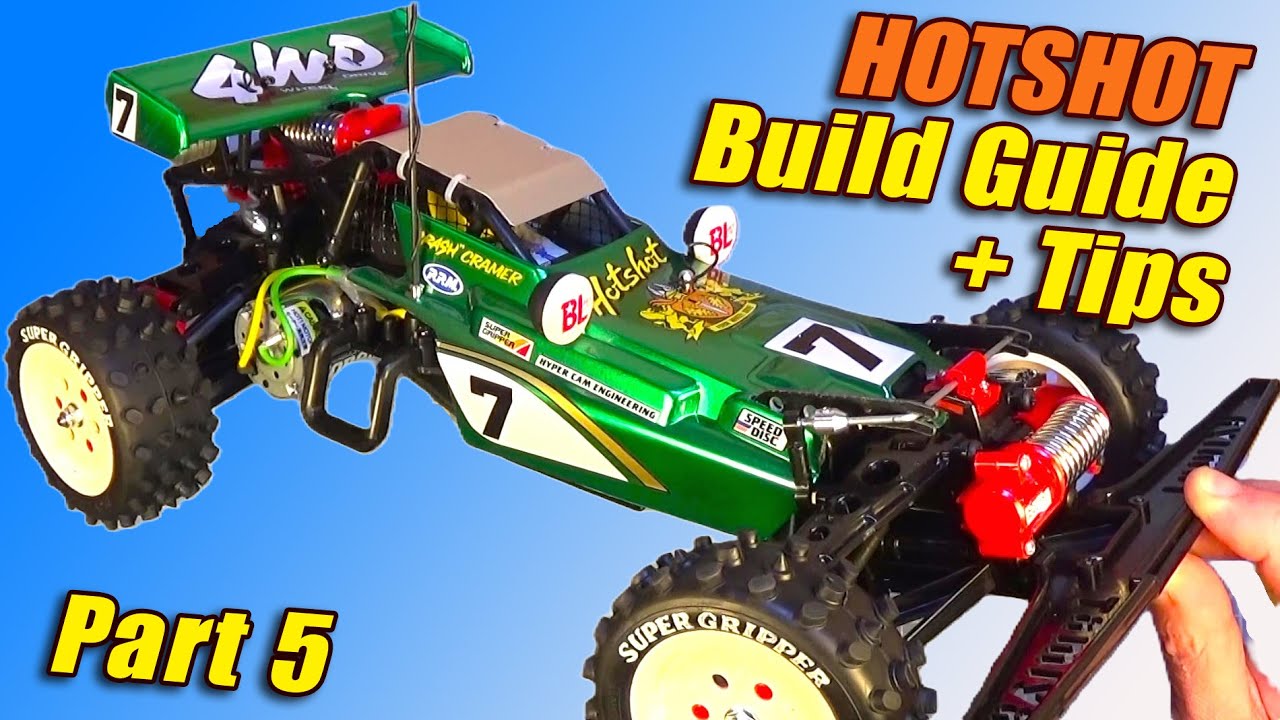 Руководство по сборке Tamiya Hotshot + советы, ч. 5 — Как сделать кузов из Lexan (сверхдетализация)