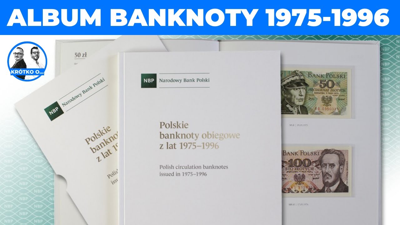 Album NBP - Polskie banknoty obiegowe z lat 1975-1996