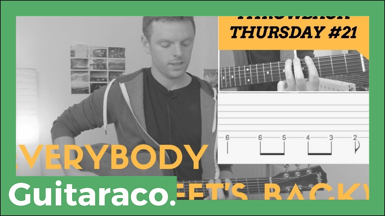 TBT #21 - EVERYBODY (BACKSTREET'S BACK) - GUITAR LESSON