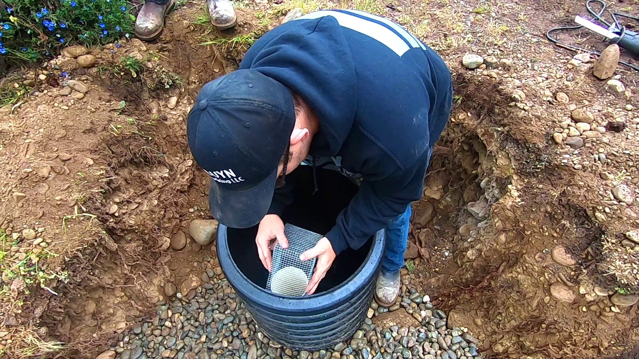 INFILTRATION TRENCH AND DRIVEWAY INSTALL