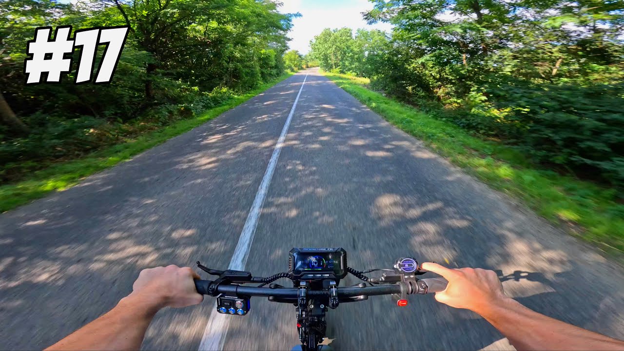 Ride en Roumanie 🇷🇴 avec ma Dualtron Thunder III en Mode Escalade et Starting Effect 0 ! [#17]