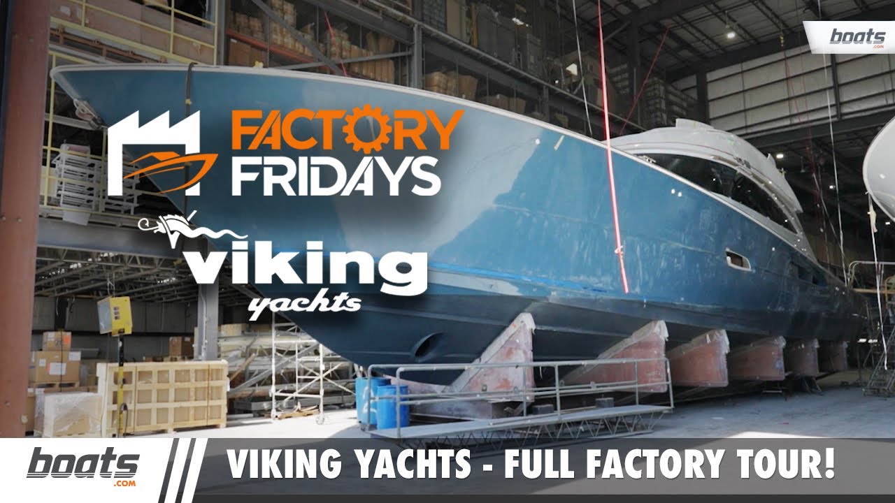 Заводские пятницы: яхты Viking Yachts World Class 🛥️ Лодки для спортивной рыбалки — выпуск 16