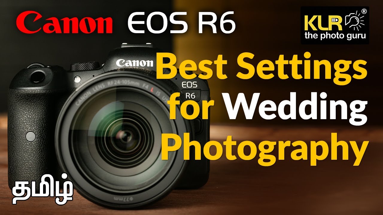 Wedding Photography Settings in Canon EOS R6