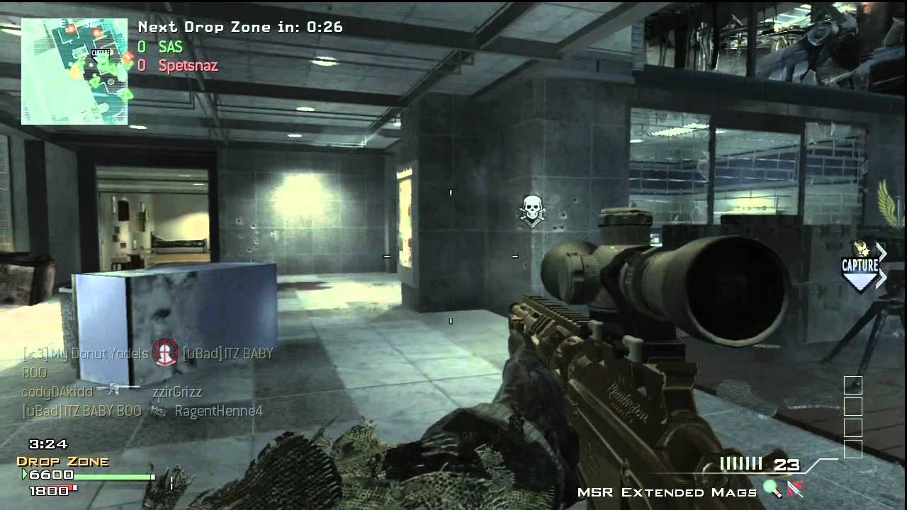 MW3: zzirGrizz and XxCH4RG3RxX Dual Commentary