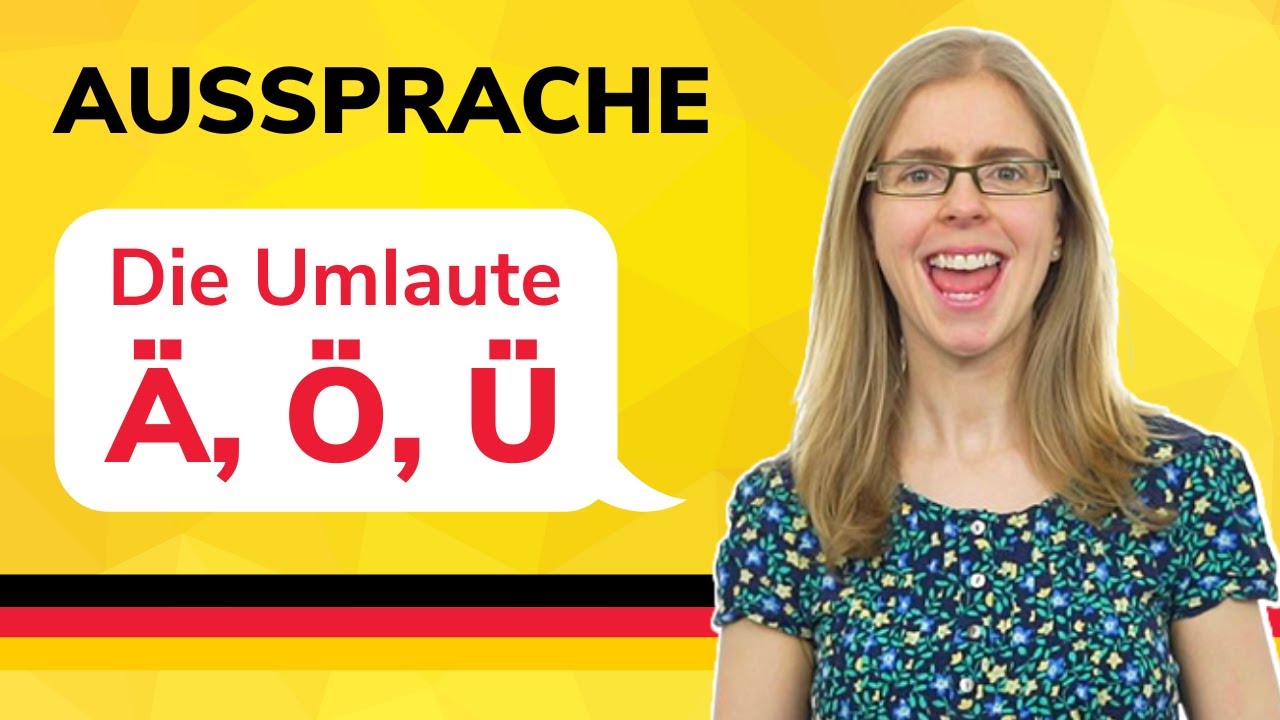 Aussprache: Die Umlaute - German to Go