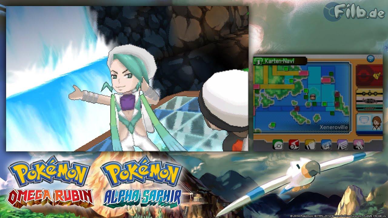 Pokémon Alpha Saphir – Teil 34: Xeneroville, Xeneroville-Arena, Nationaler Pokédex