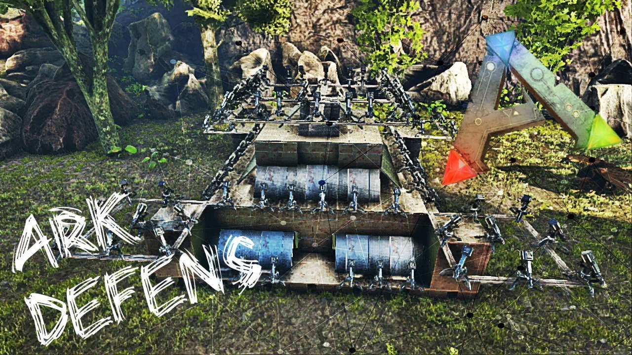 *ARKDEFENS* ¡¡CASA PVP PRACTICA¡¡-ARK SURVIVAL EVOLVED