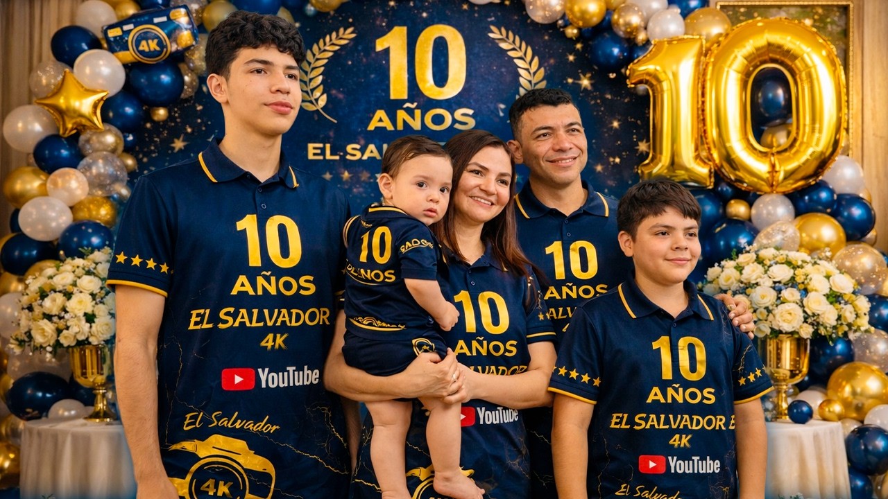 YA SON 10 AÑOS DE EL SALVADOR 4K. INVITACION OFICIAL