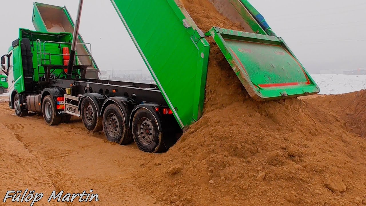 2019 First action in mud - Volvo Fh 420 Euro6