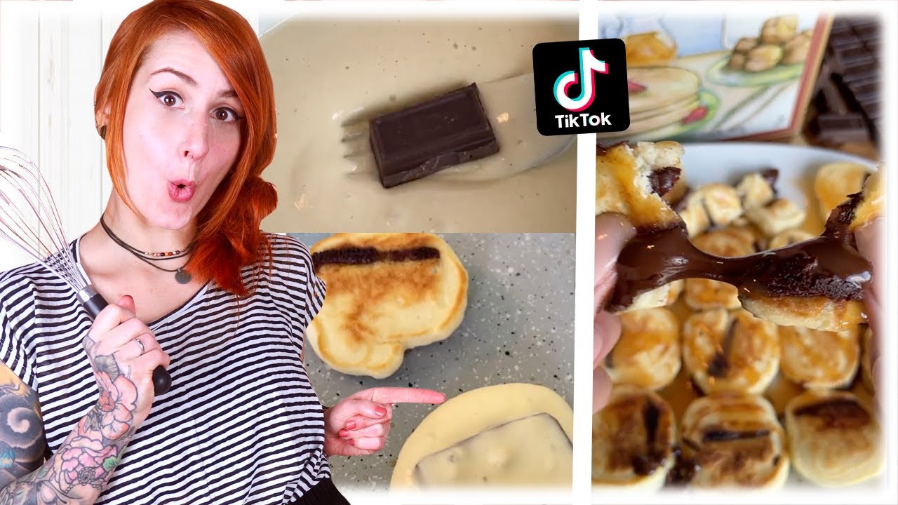 3 Minuten Pancakes MIT Füllung | Viraler TikTok Trend im Test