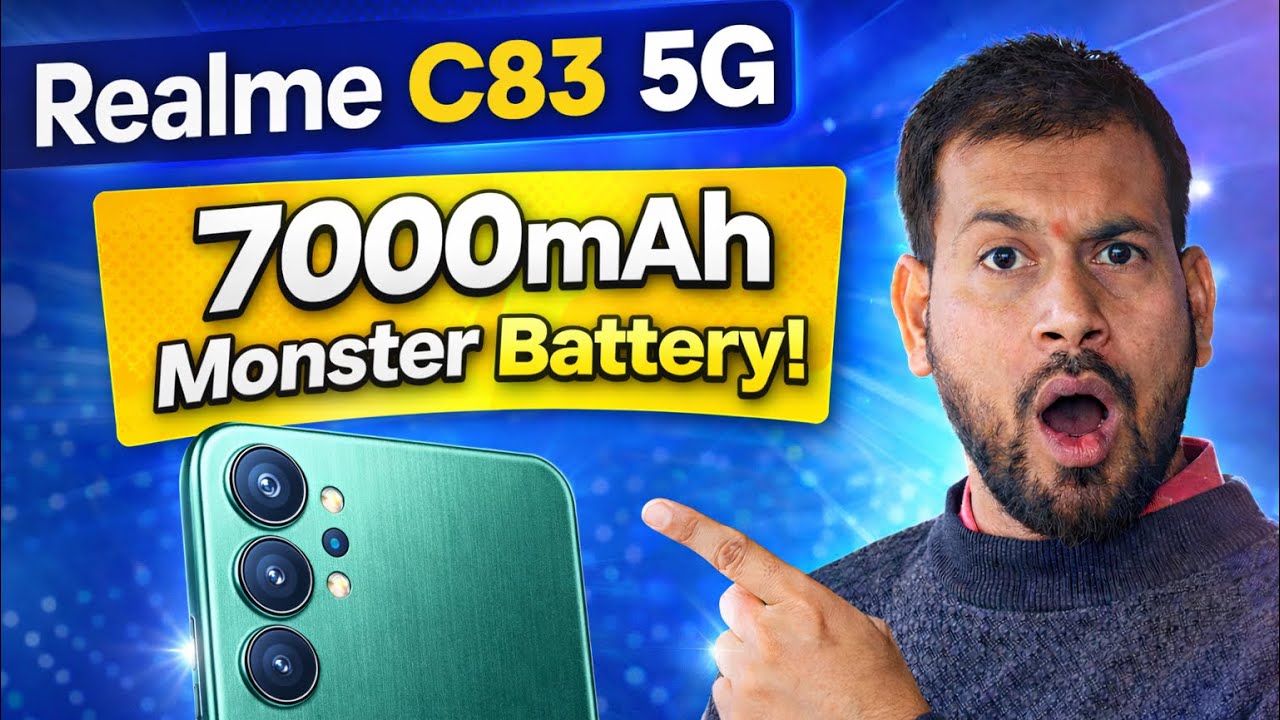 “Itni Badi Battery? Realme C83 5G Review – Shocked 😳”