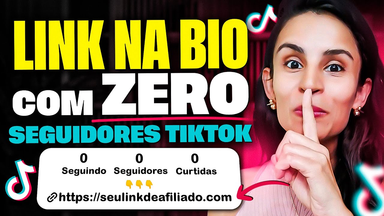 O Segredo para colocar Link na Bio do TikTok sem ter 1000 seguidores! (Passo a Passo Completo)