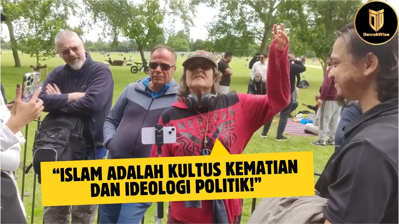 Dakwaan Gila Karen yang di 'Brainwashed' Tentang Islam | Speakers' Corner | Hyde Park