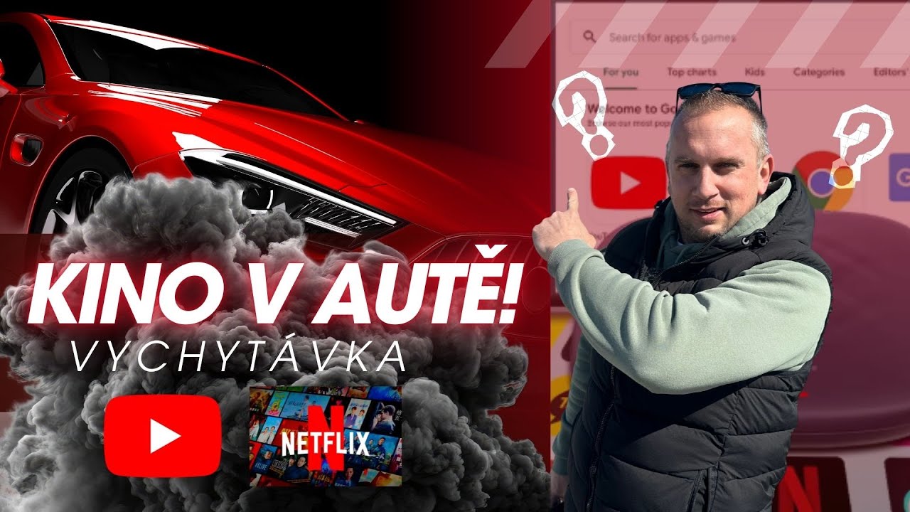 👉 CarPlay bez omezení: Netflix, YouTube videa a další média v autě! Kdo má děti pochopí 🤪