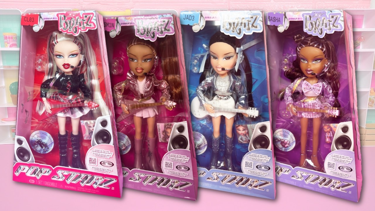 Куклы Bratz Pop Starz | Хлоя, Ясемин, Джейд и Саша