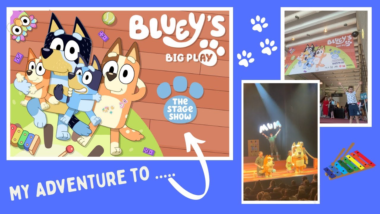 💙 Bluey's Big Play | Come along on my Adventure | Brisbane, Australia Live Show | For Real Life!
