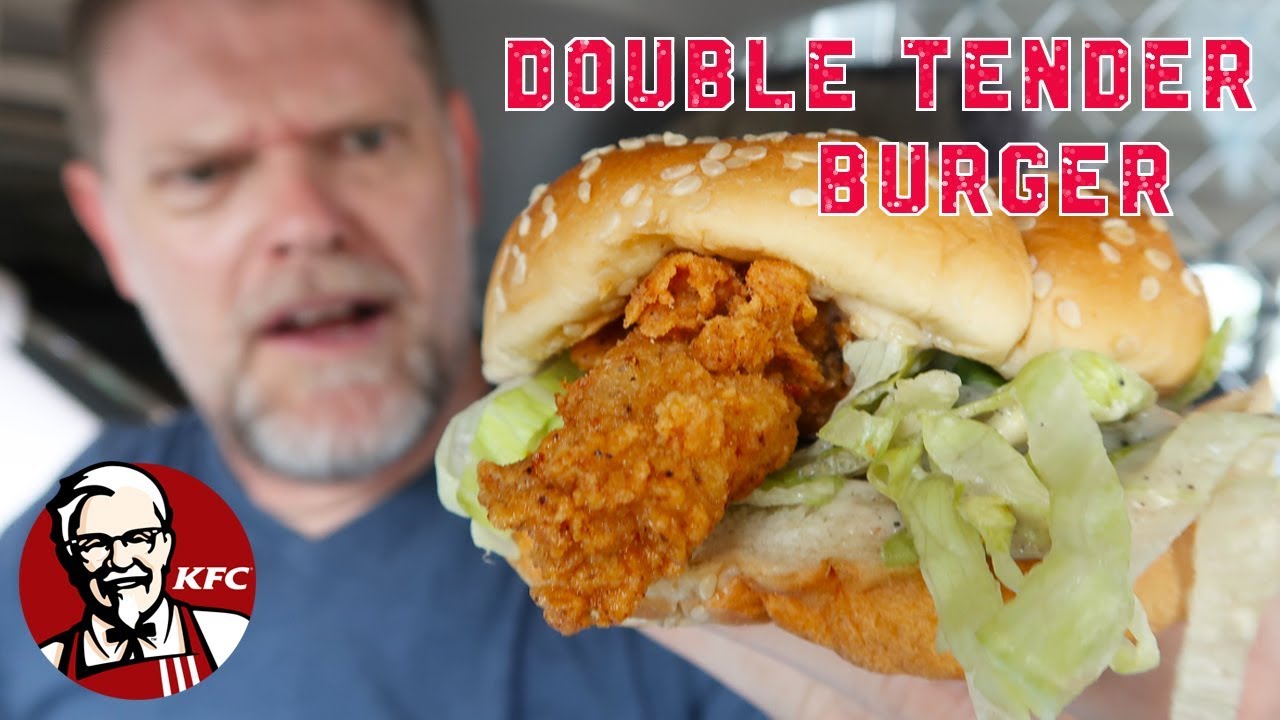 Обзор бургера KFC Double Tender — Australian Food Reviews