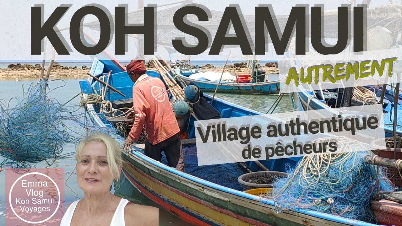 Découverte authentique du village de pêcheurs de Hua Thanon, Koh Samui