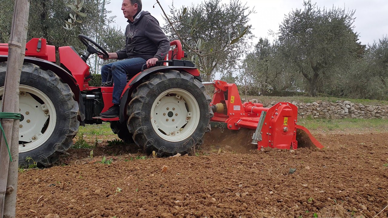 Trattore Goldoni Maxter 60 SN con Fresa Sicma RM 160