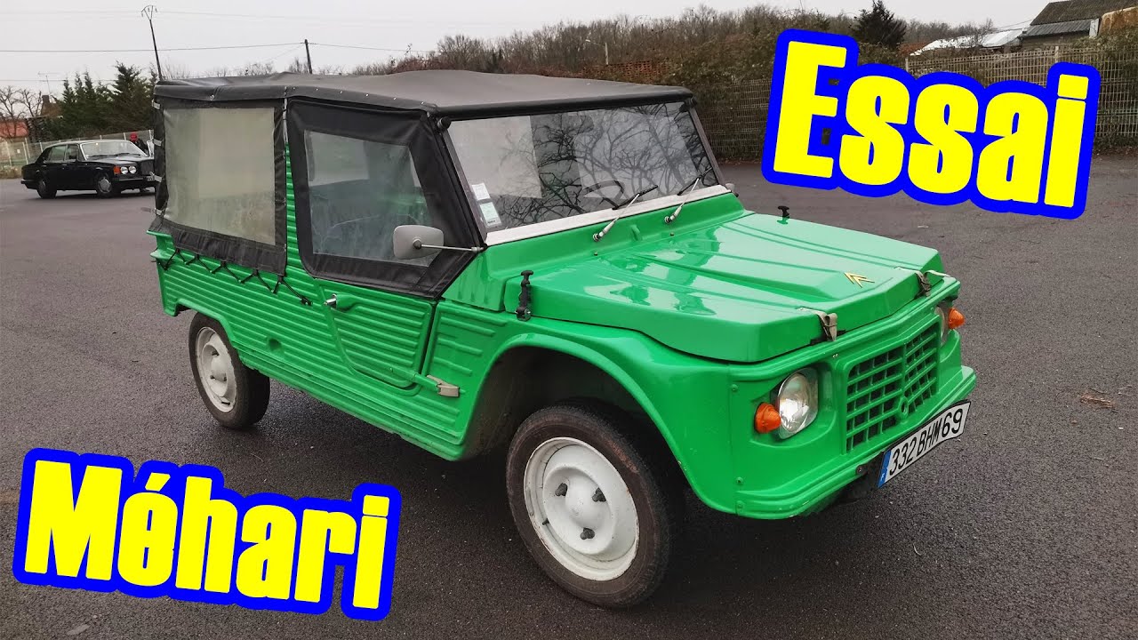 Citroën Méhari - Elle Vaut Plus Cher qu'une Bentley !