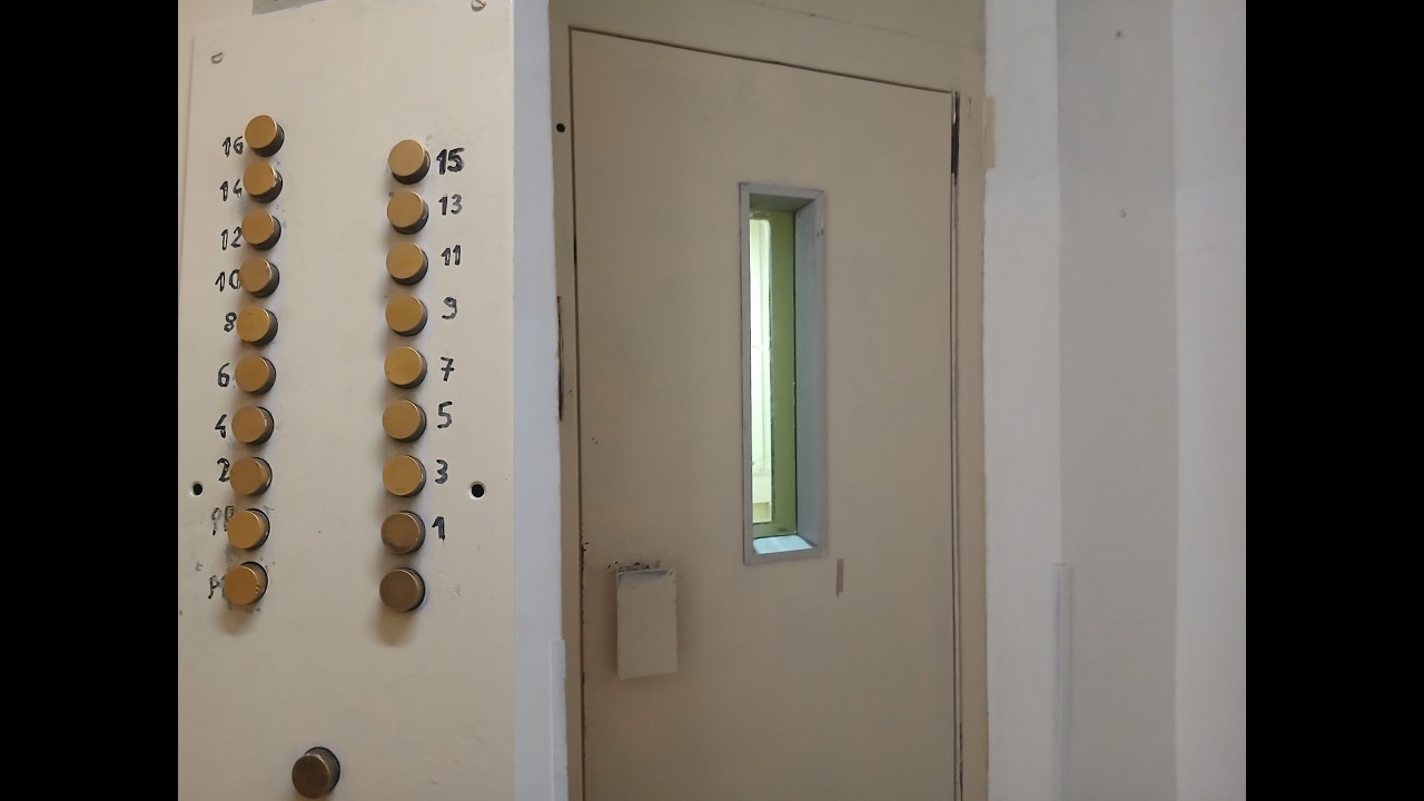 100 SUB SPECIAL!! original 1978 Končar elevator in Split, Croatia