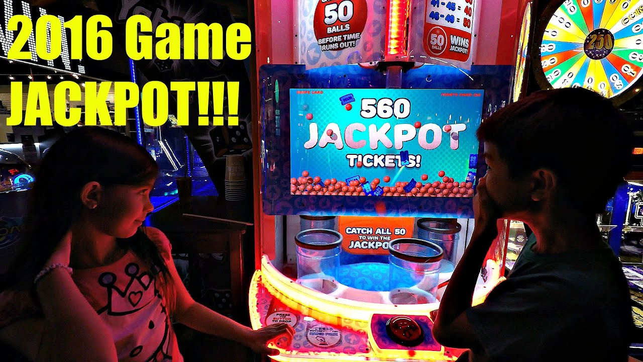 JACKPOT! Quik Drop Ticket Redemption Arcade Game: 10 Year Old E.L. WINS The Jackpot!