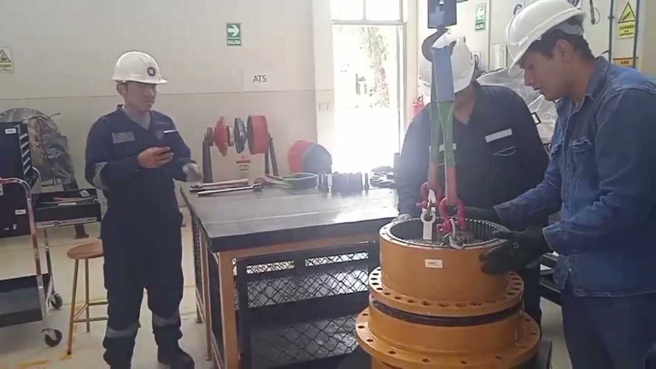 desmontaje y montaje de mando final
