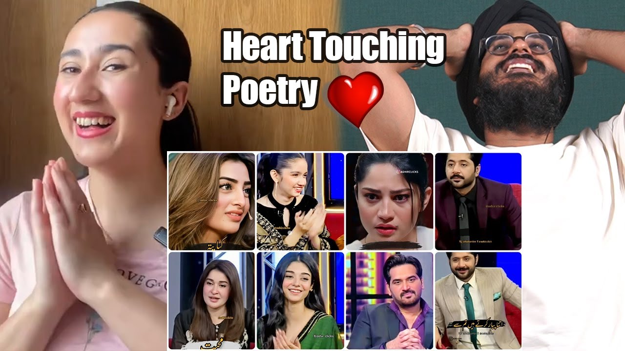 Indian Reaction to Celebrities Urdu Shayari | Best Urdu Poetry | Heart Touching Poetry ❤️| Raula Pao