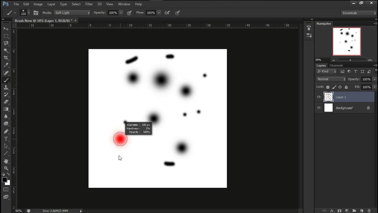 Photoshop- Custom Brush Tutorial (HD)